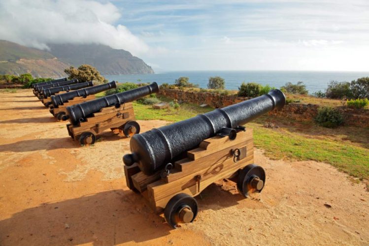 Antique canons - Chapmans Peak