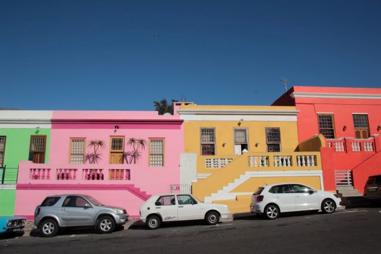 Colourful houses in the Bo-Kaap