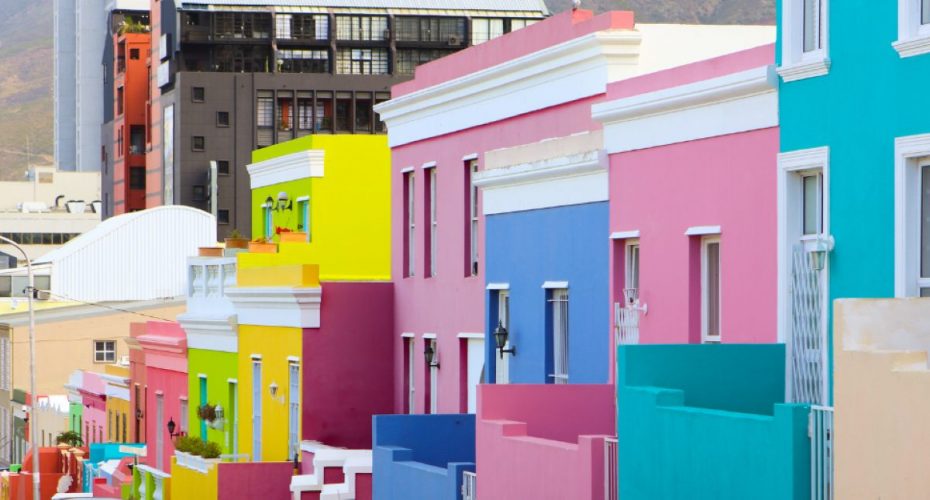 Colourful houses, Cape Malay Quarter