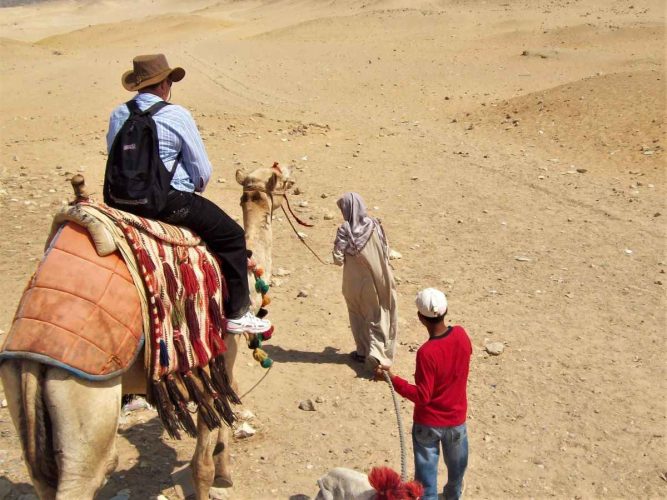 Egypt Camel Ride at Pyramids
