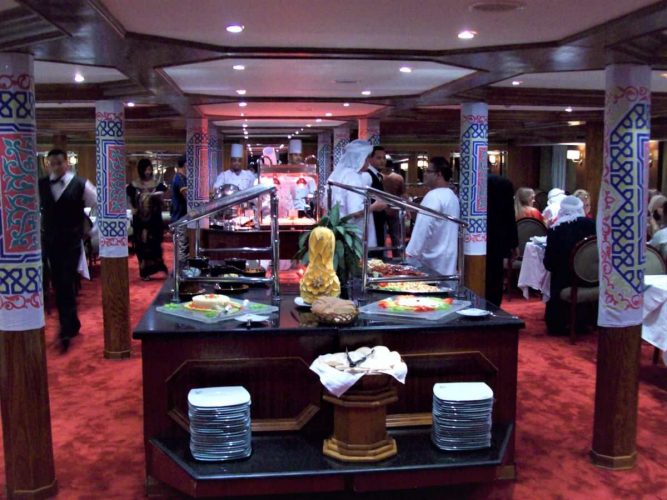 Egypt - Nile Admiral River Boat - Dining Room