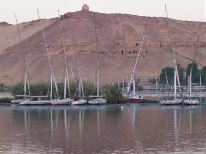 Egypt - River Nile - Felluca Boats