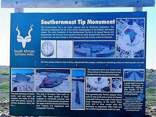 Cape Agulhas - Southernmost Tip Monument