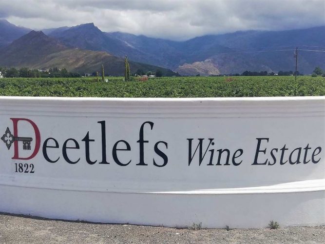 Rawsonville - Deetlefs Wine Estate