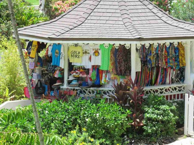 St Lucia Clothing Stall