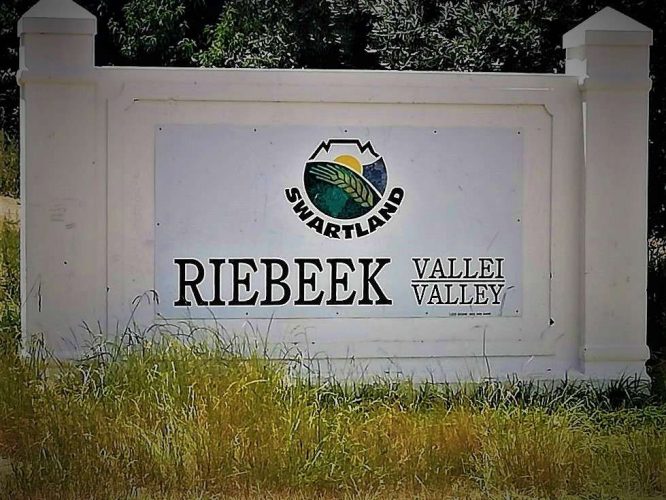 Welcome to Riebeeck  Valley