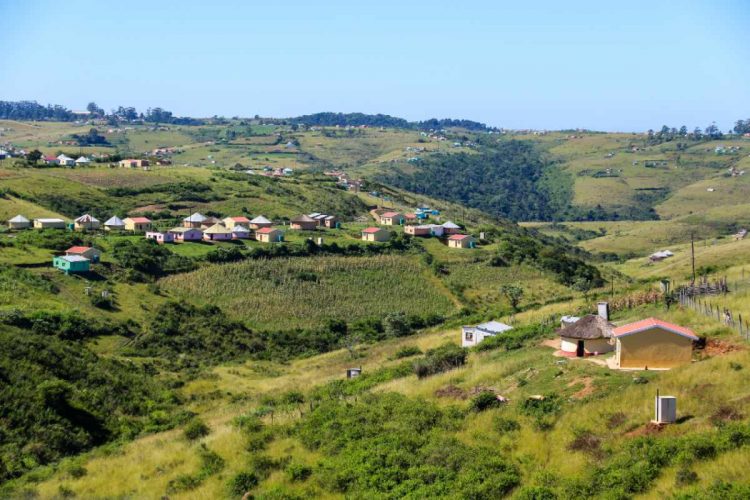Typical rural village