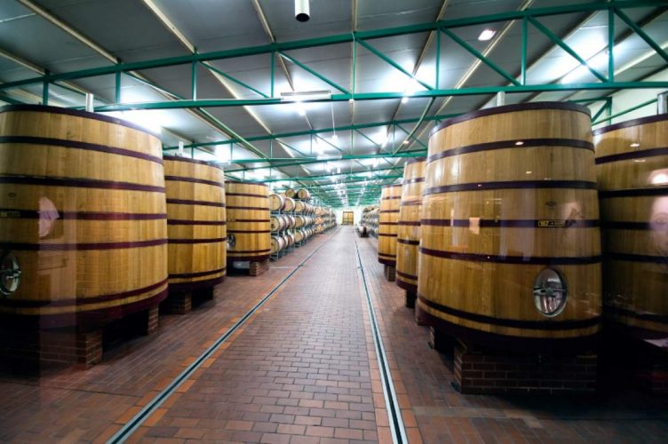 Wine Estates Barrel wine cellar in Stellenbosch area